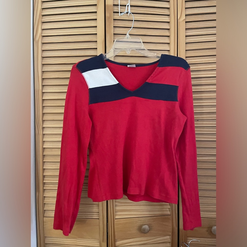Y2K Tommy Hilfiger long sleeve top L/G